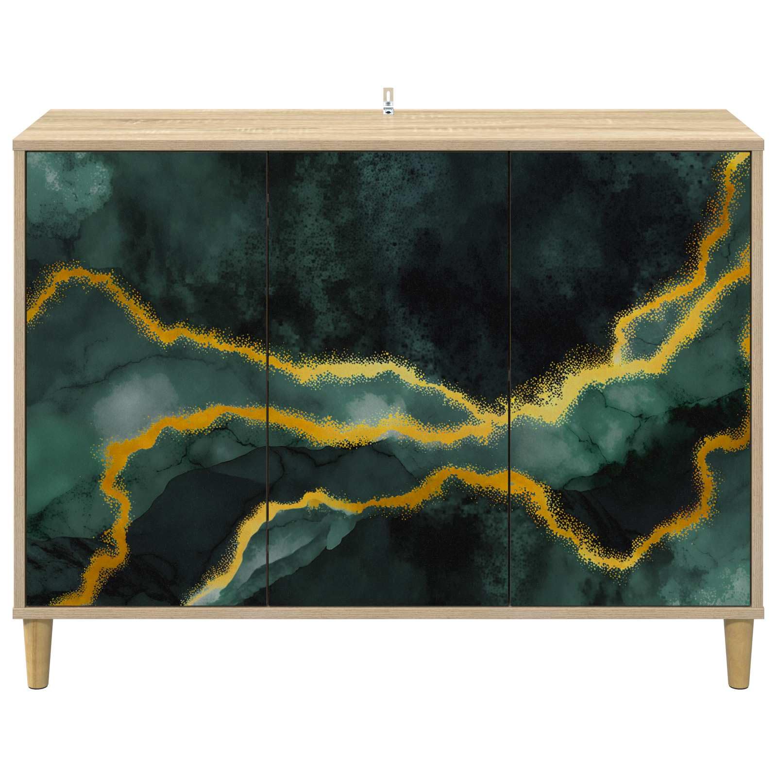 Kredens WIJHE Sonoma 102 x 33 x 75 cm Drewno