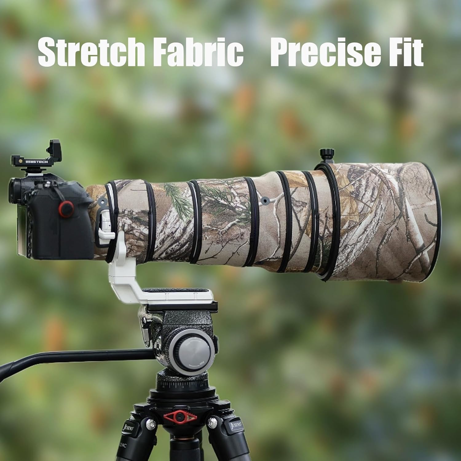 Lens Cover for Canon EF 500mm F/4 L is USM Camouflage Camera Lens Protection Sleeve (Color #MC Camouflage - Waterproof) Rain Cover