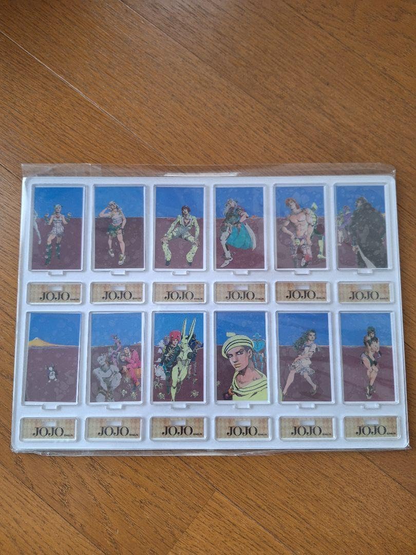 【JOJO展】アクリルジオラマ ジョジョ展 アクリルジオラマ 3部 空条承太郎 スタープラチナ