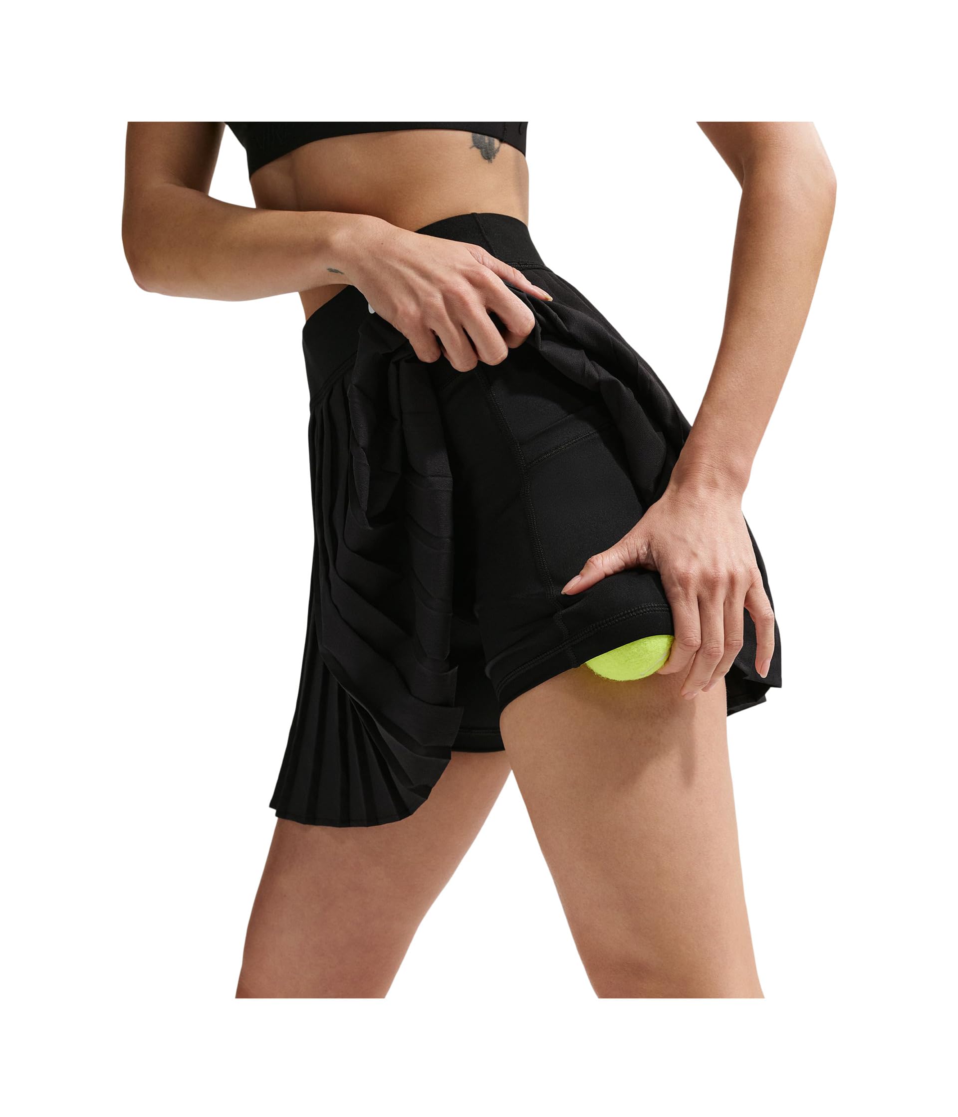 NIKE Damen Df Vctry Hr Plted Rock, Black/White, XL