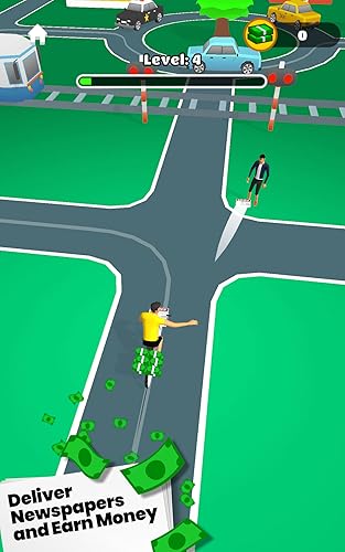 Paper Delivery Rush - Bike Racing Game