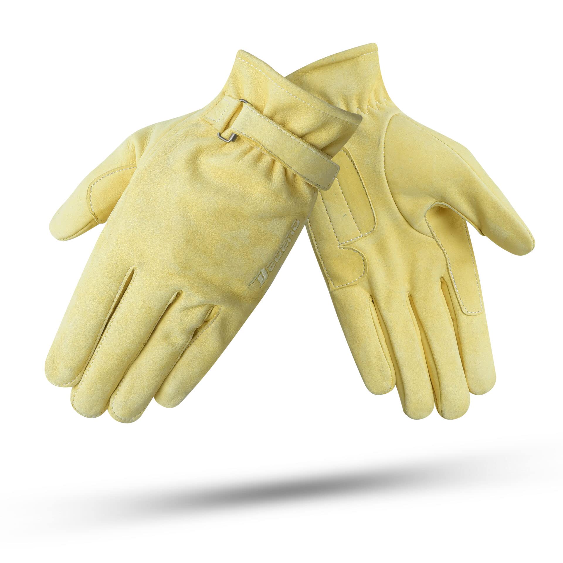 LAPS Evo | Gants de Moto d'été pour Homme – Gants de Moto en Cuir avec Protections – Accessoires de Moto – Gants