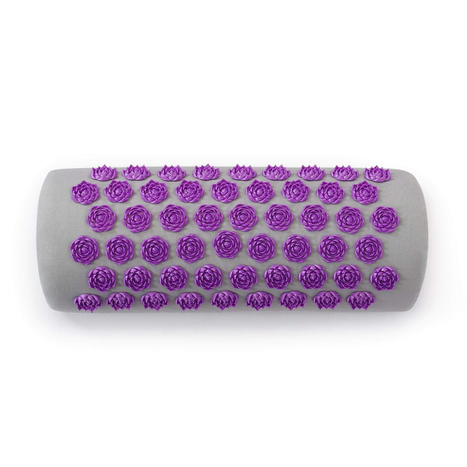 NX Tapis d'acupression, tapis de massage, coussin d'acupuncture pour soulager les douleurs du dos, du cou et de la sciatique, relaxer les muscles en coton gris