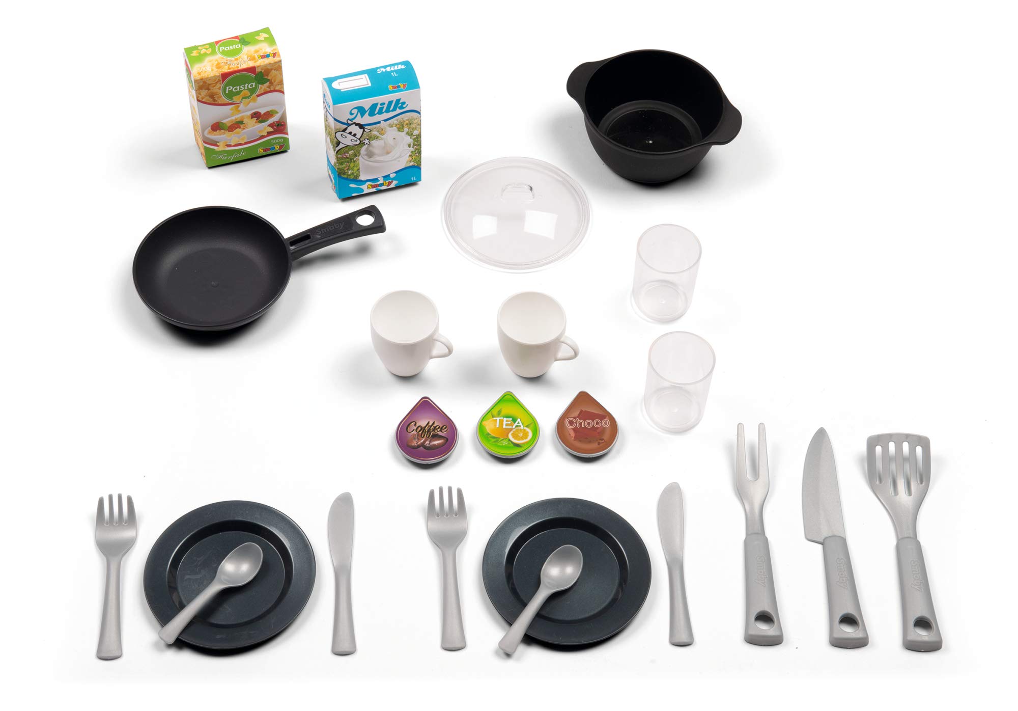 Smoby - Cuisine Bon Appétit - 23 Accessoires - Jouet d'Imitation pour Enfant - 310819