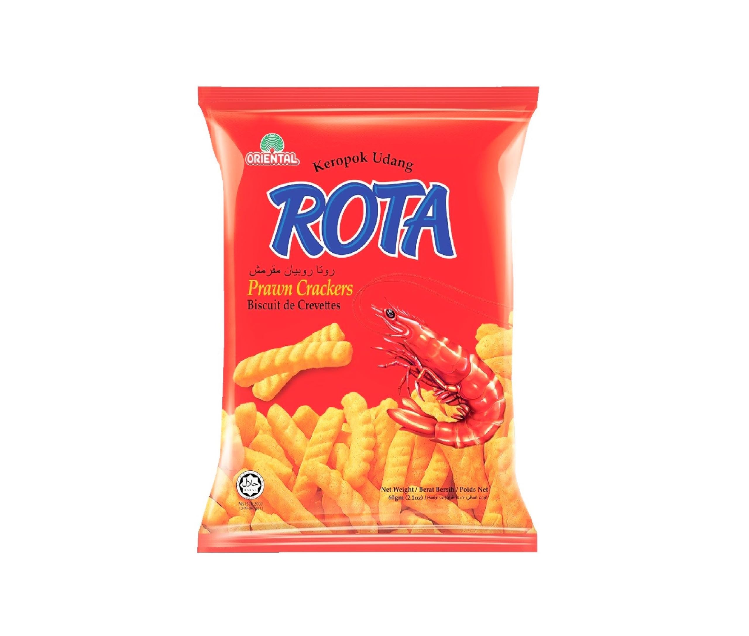 Oriental Rota Prawn Crackers 60 gm