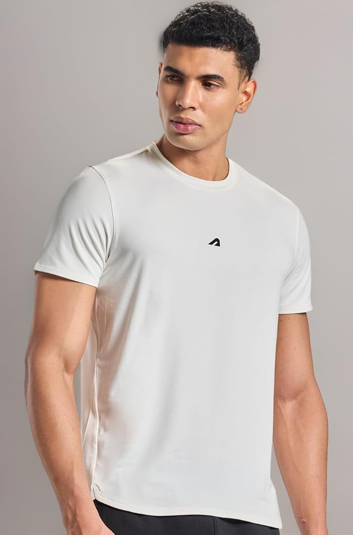 Boldfit Gym T-Shirts for Men  Premium Poly-Spandex Sports Tshirt, Moisture-Wicking, Anti-Odor, Stretch Fit Running & Workout Tees for Active Lifestyle...