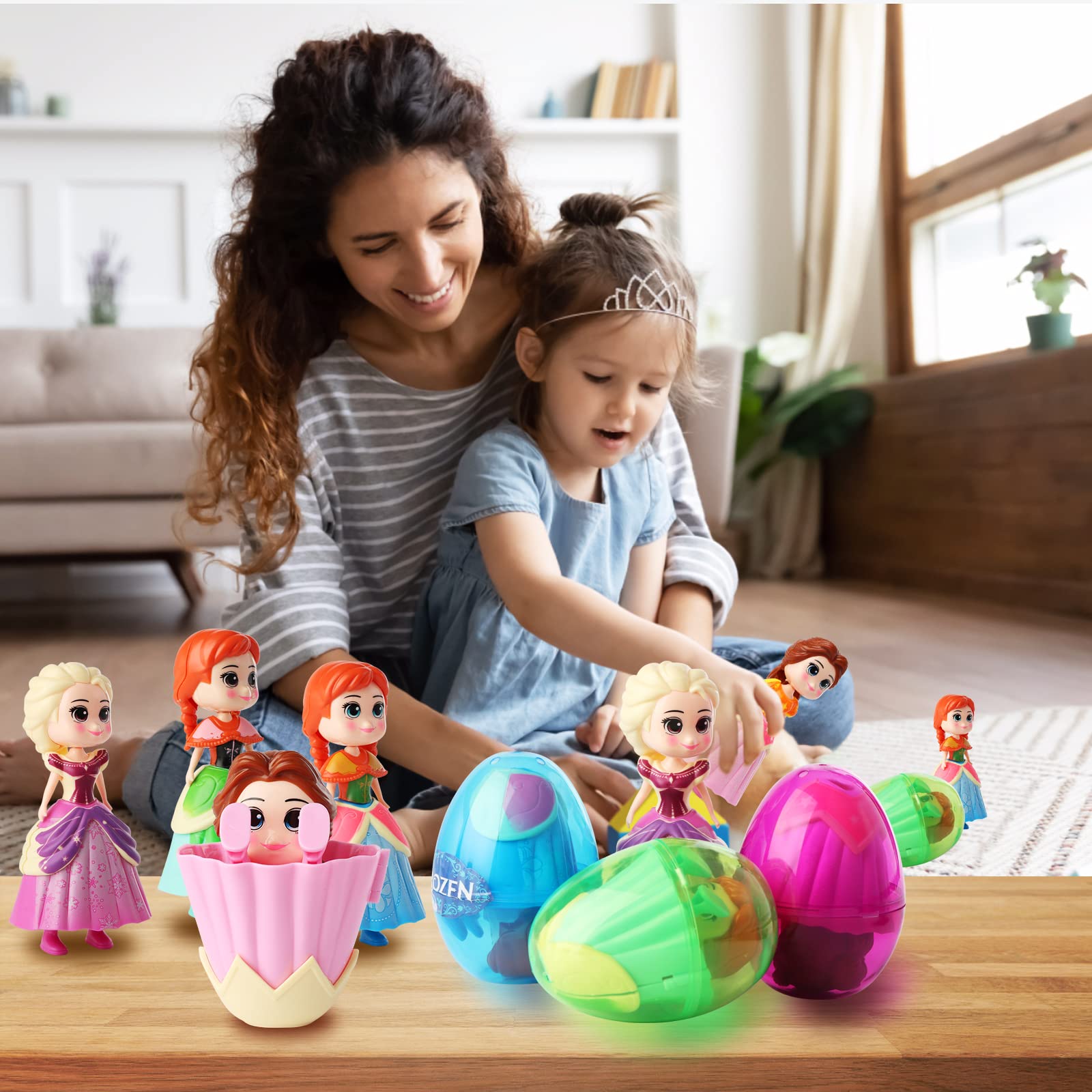 open lace back dress Amazon.com: Uiseba 12 PCS Princess Prefilled Easter Eggs, Easter Basket  Stuffer,Hunt Gifts for Kids, Classroom Prize and Party Favors : Toys & Games main image 0