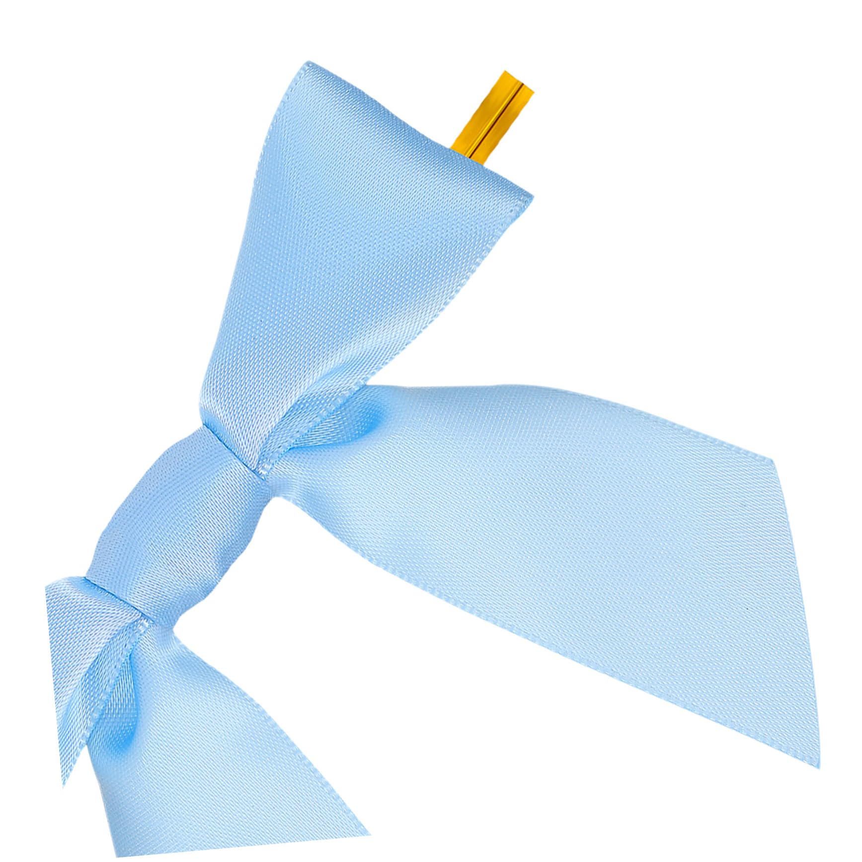 Ipetboom 100 pezzi Fiocchi per Confezioni Regalo Azzurri Mini Fiocchi per Decorazioni Feste Bomboniere Sacchetti Dolci e Progetti DIY