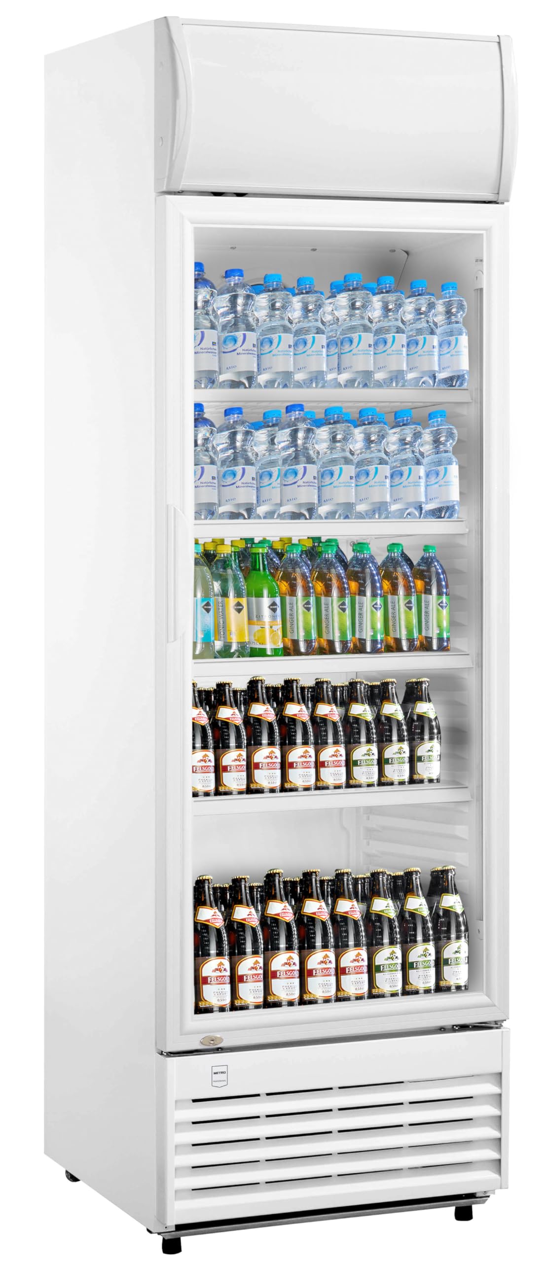 METRO Professional Réfrigérateur à boissons GSC2350B 324 L blanc 62 x 63.6 x 201.1 cm