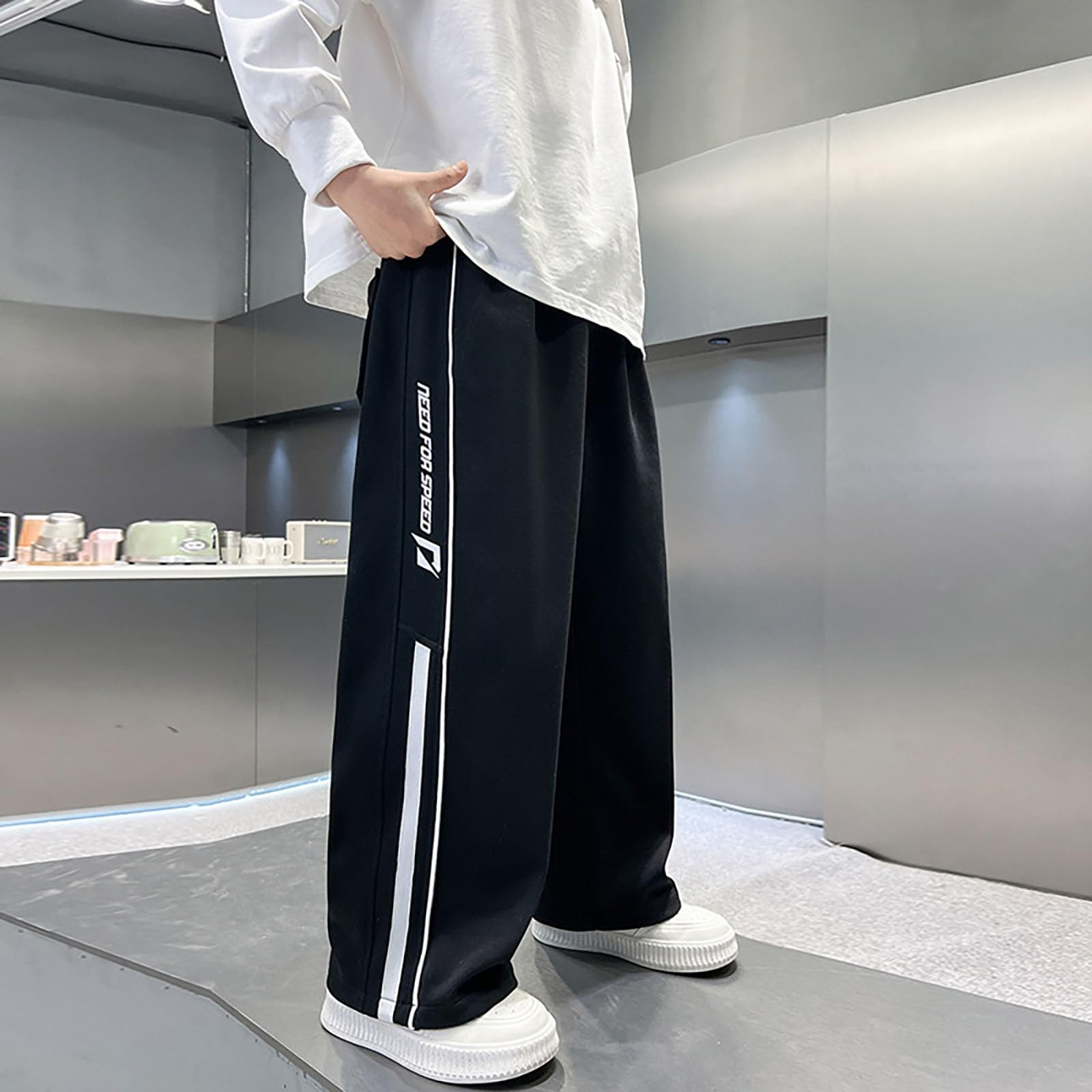 Trainingshose Kinder Jogginghose Jungen Hosen Sporthose 164 Thermohose Laufhose Lang Gefütterte Trainingshosen Hose 128 Jogginganzug 152 116 Junge Schwarze Lässig 140 158 122 Turnhose Jogging