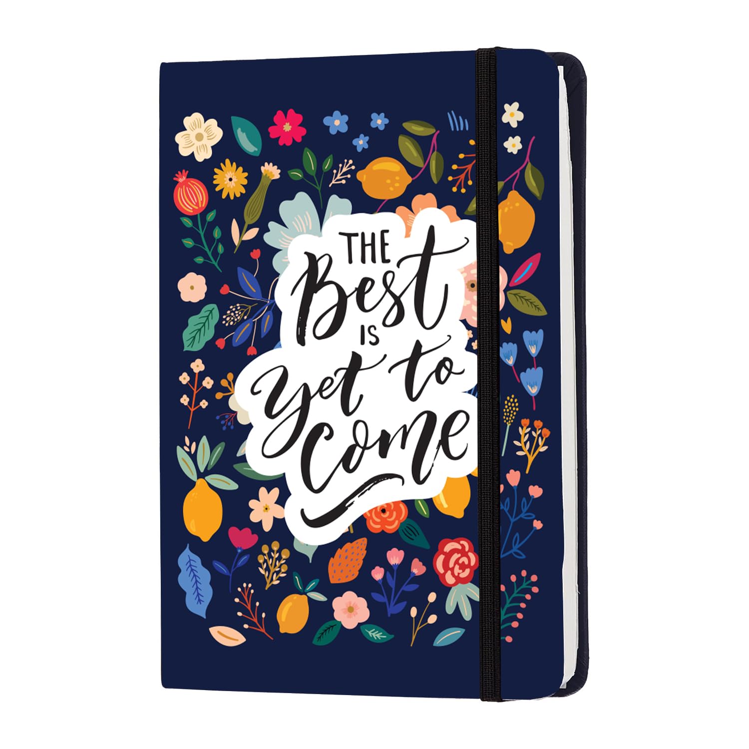 Sponsored Ad - COI A5 (5.5″ × 8.25″) Unruled Hardbound Notebook – 192 Pages of 80 GSM Acid-Free Natural-Shade Paper, Lay-Flat Sewn Binding, Dual Ribbon Markers & Elastic Closure – Journal for Men & Women