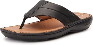 Clarks mens Villa Beach Flat Sandal