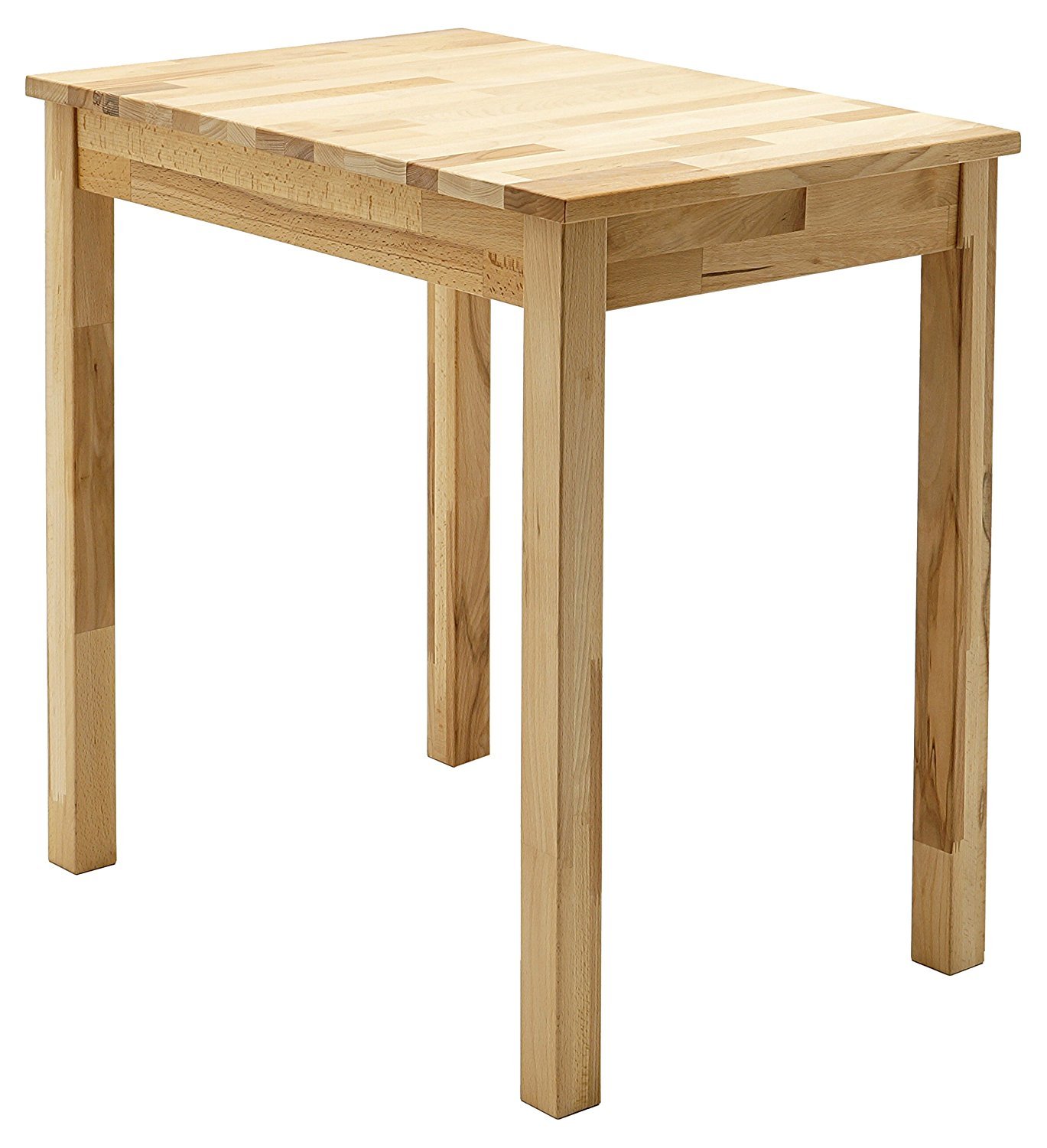Robas Lund Alfons Dining Room Table Solid Beech Heartwood 70 x 76 x 50 cm