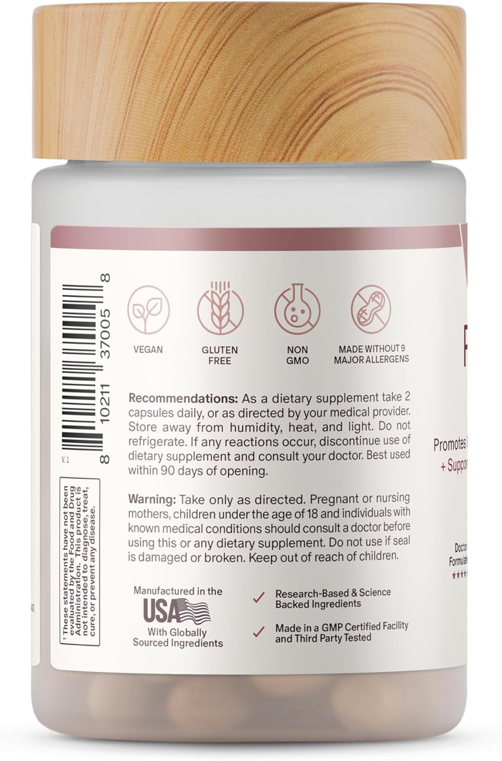 Snap Supplements Perimeno Health Perimenopause Supplements for Women, 60 Ct — Amazon image 9