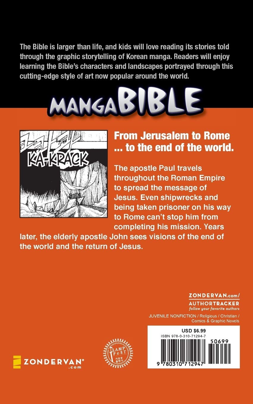 Trips, Ships, and the Ultimate Vision: Acts, Part 2- Revelation (Manga Bible)