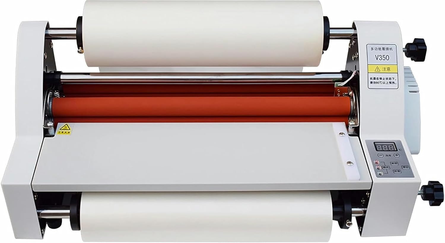Laminating Machine, Hot and Cold Roll Laminator, Single/Dual Sided Laminating Machine, for School Office Commercial Use~/