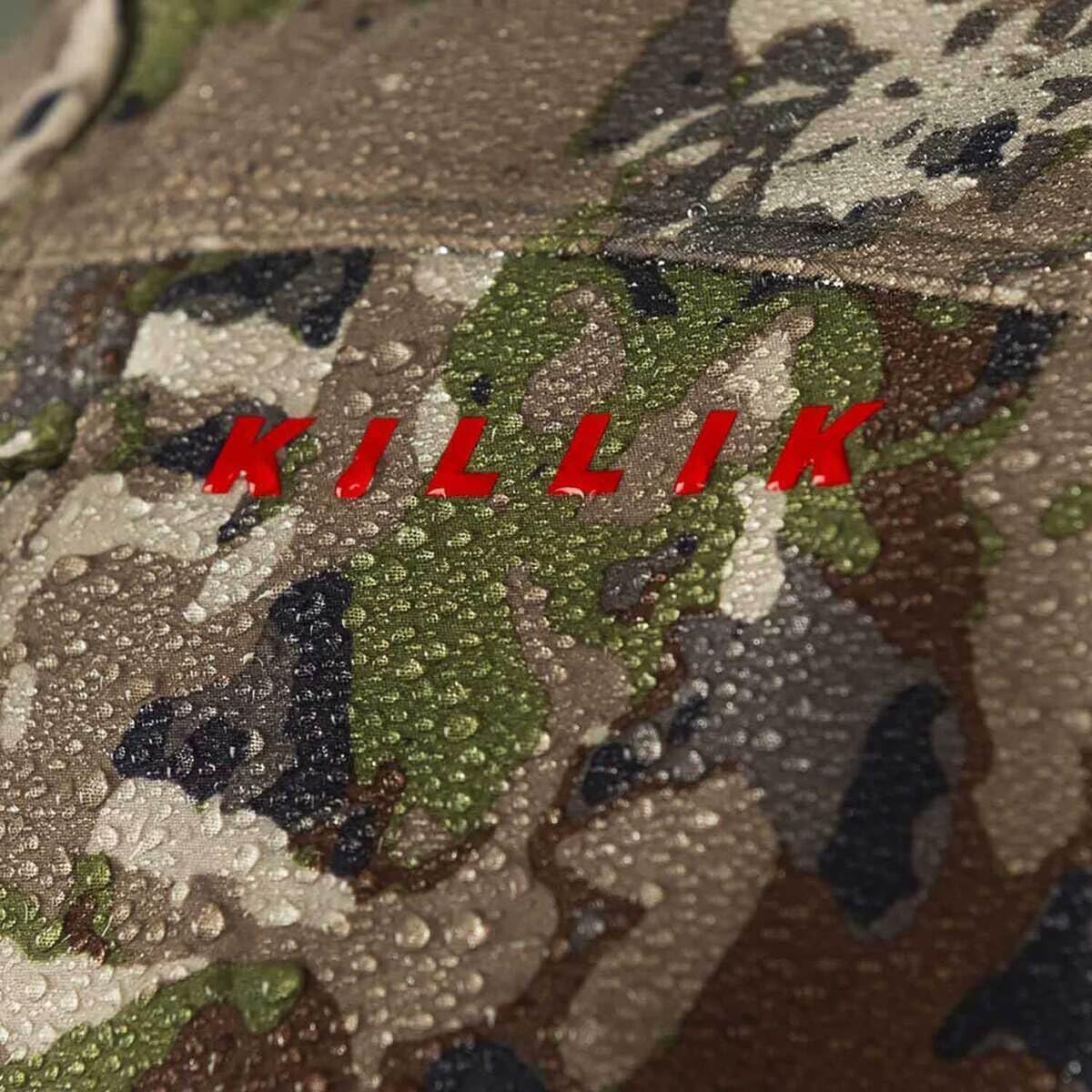 Killik Men's Tracker Jacket – Waterproof Hunting Jacket, Insulated Camo Hunting Coat for Men, Windproof Hunting Apparel and Outdoor Gear, Cold Weather Camo Jacket 2.0-L