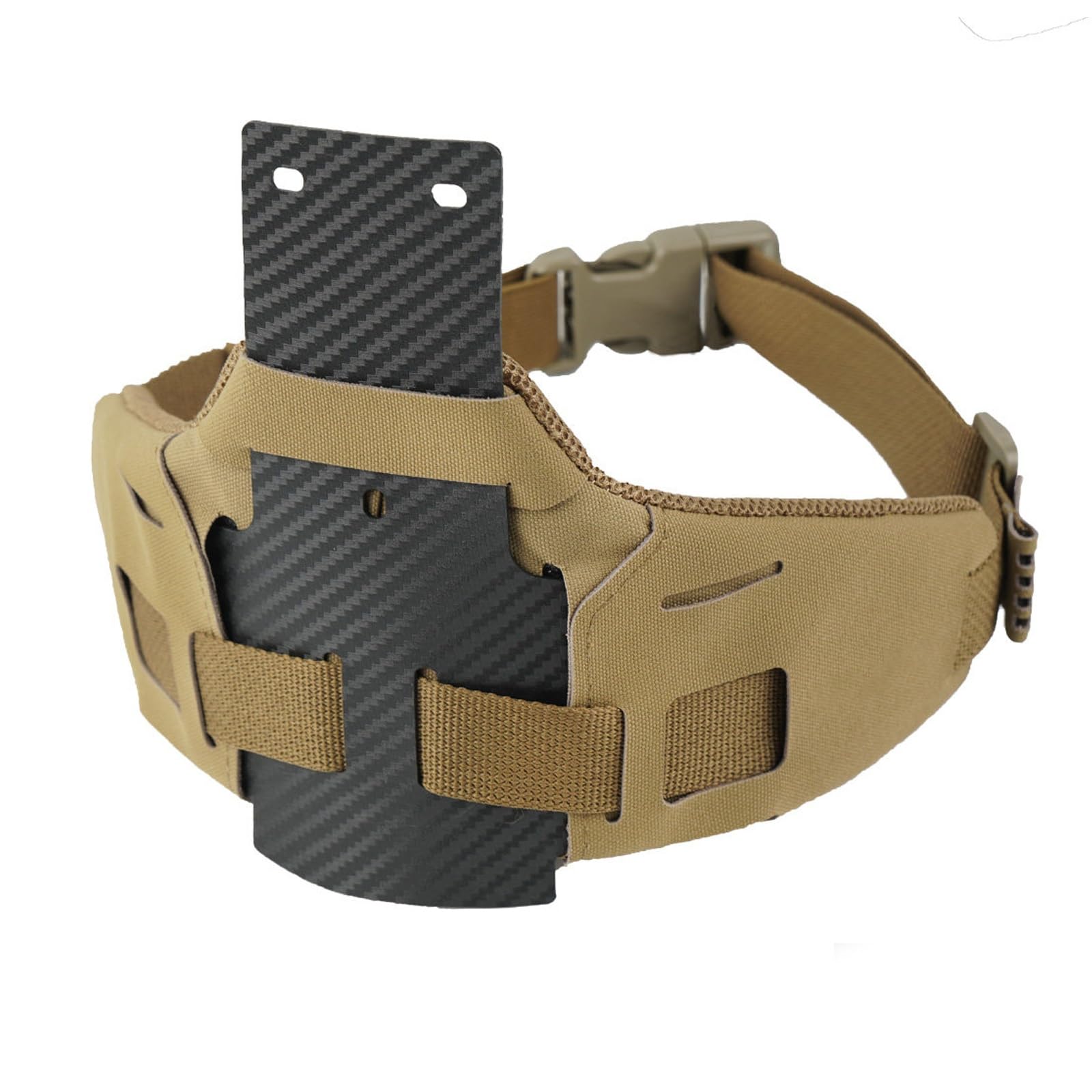 Fondina Tattica MOLLE da Coscia, con Fondina Modulare con Fissaggio Rapido, per Sport All'aria Aperta Caccia Equipaggiamento da Softair