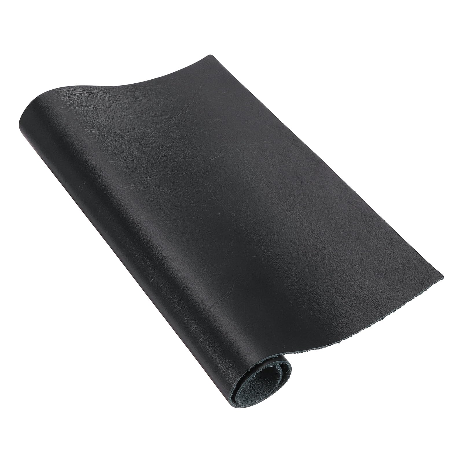 sourcing map Genuine Leather Sheet, 7.9" x 11.8" Oil Tan Cowhide Full Grain Leather Pieces, 1.1mm Thick Pre Cut Sheets for Crafting, Sewing, Tooling, Sheath Making, Sapphire Blue