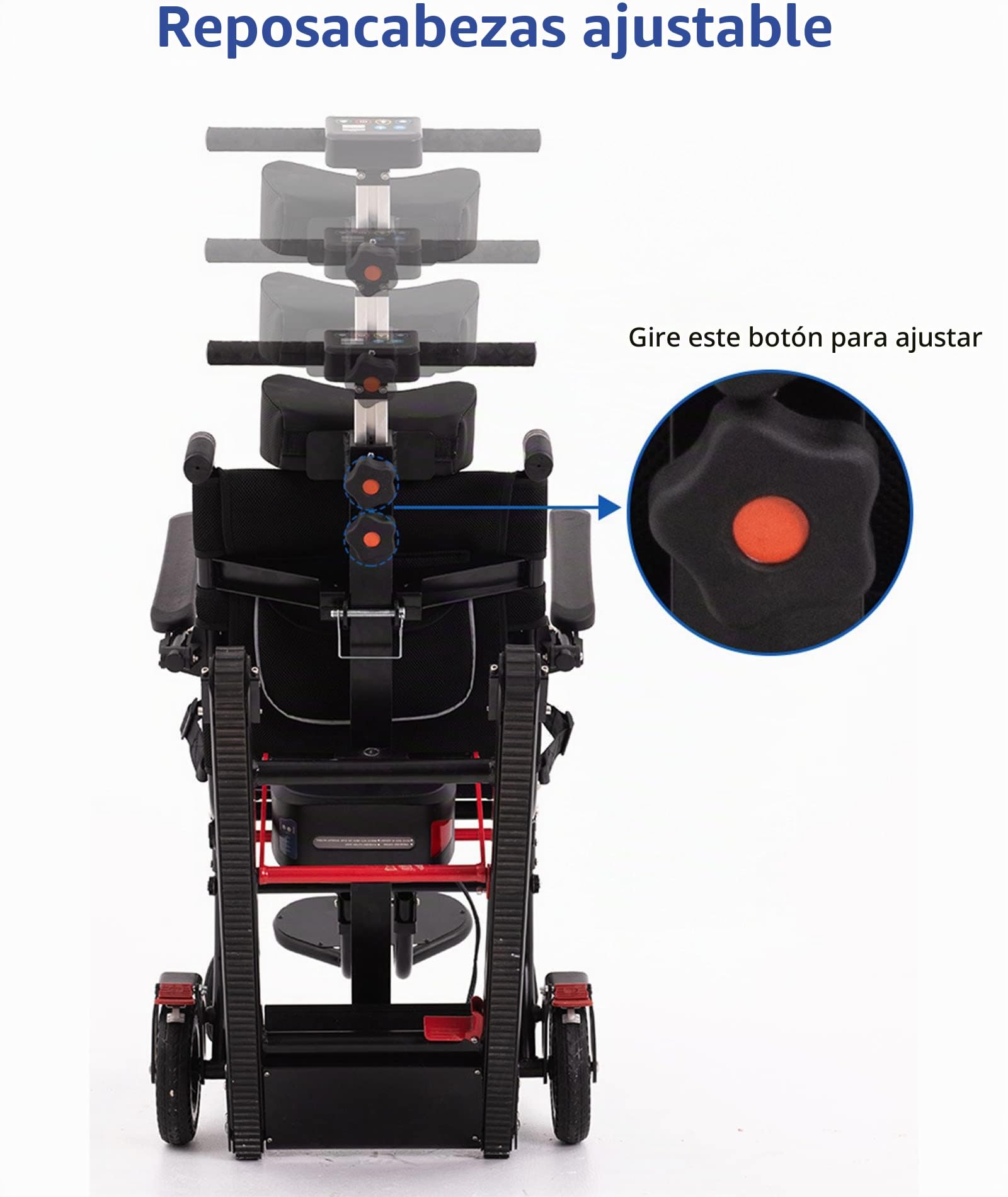 Silla De Ruedas Eléctrica Control Inteligente 200w Silla De Ruedas Plegable Portátil Elevadores De Escalera Eléctricos Para Personas Mayores Puede Subir Y Bajar Escaleras
