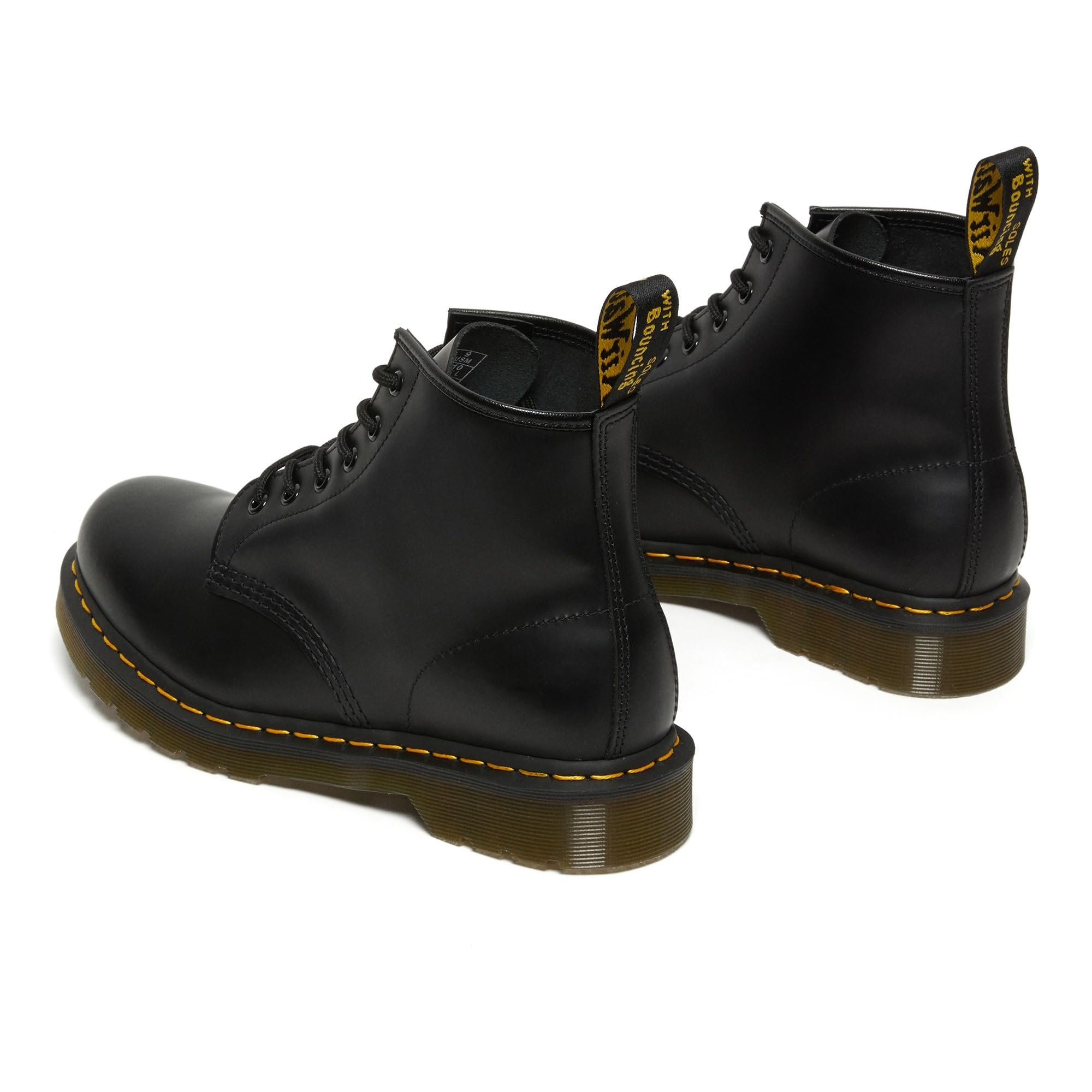 Dr. Martens, Bovver Boots Winter Unisex Adulto, Nero, 45 EU