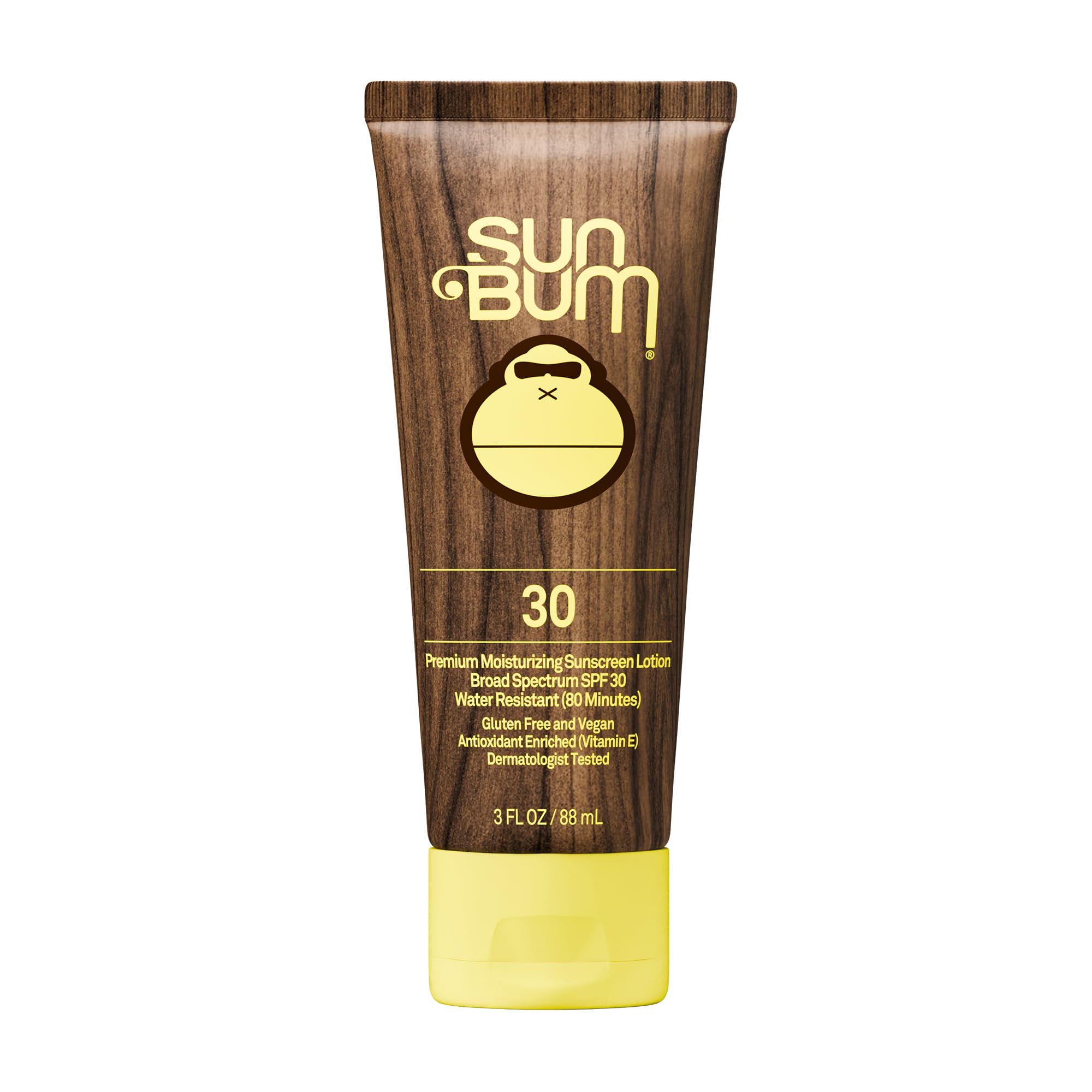 Sun Bum Original SPF 30 Sunscreen Body Lotion 3 oz | Reef-Safe Protection for All Skin Types - main product image