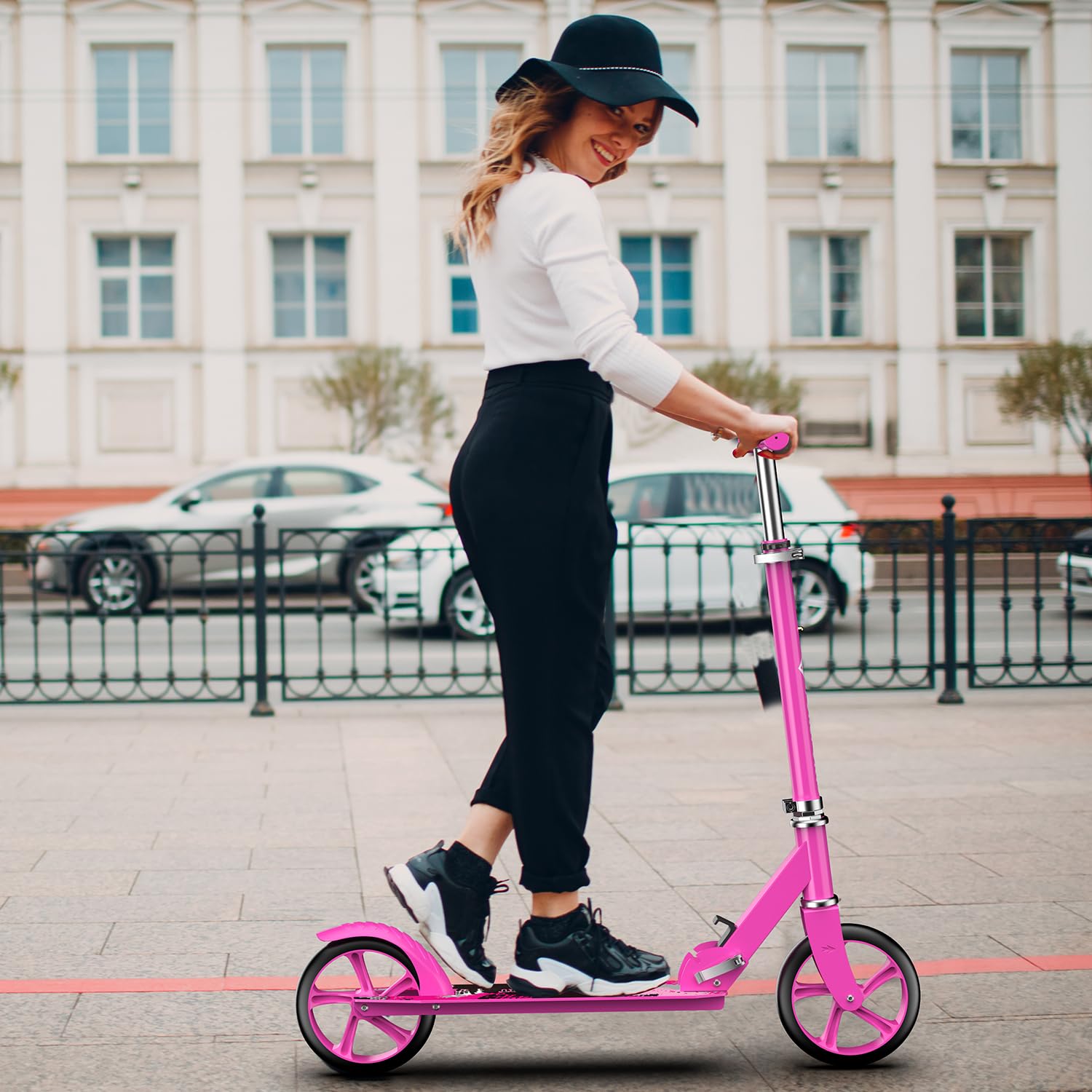 K IKIDO-Trottinette Adulte-Pliable-chargé jusqua'à 150KG