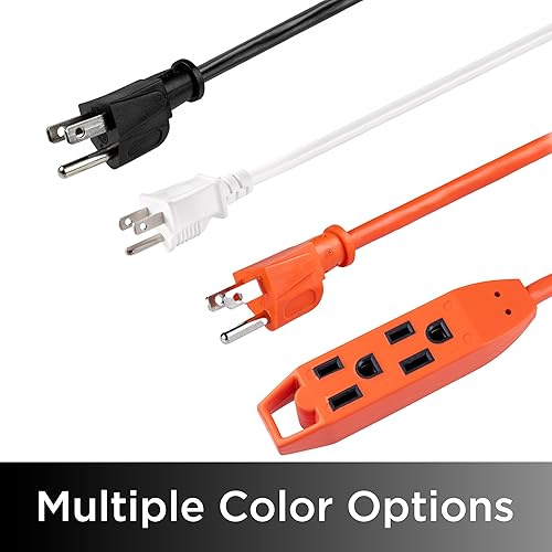 Miniatura 4 de UltraPro - Cable de extensión Naranja,Negro -,Blanco