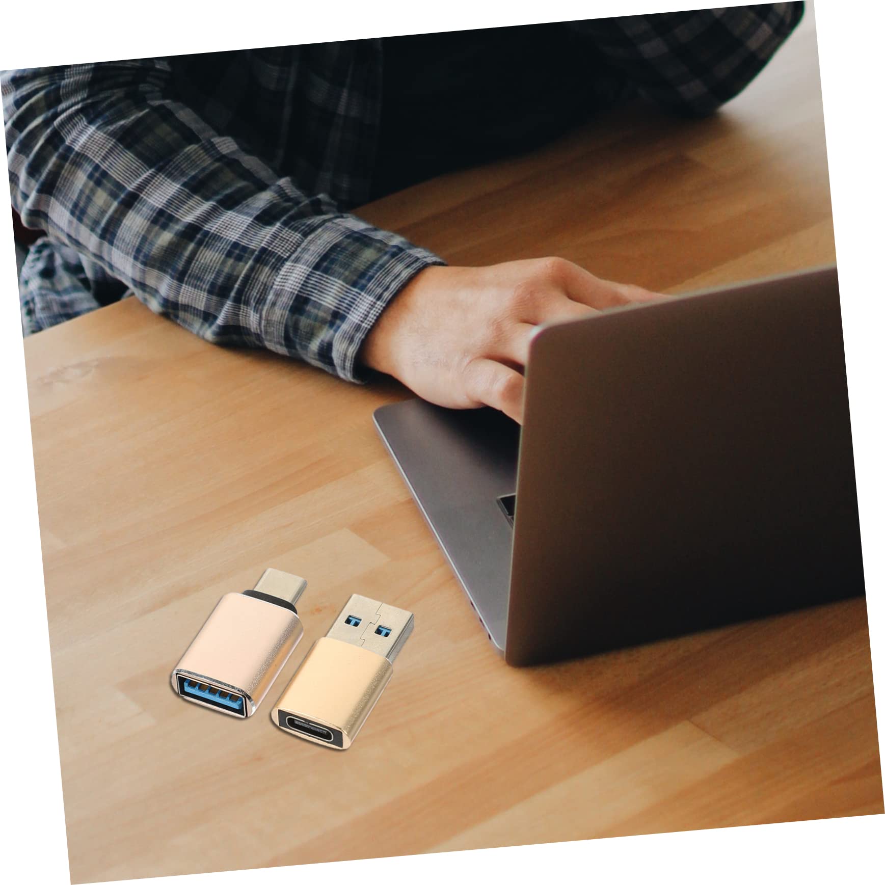 BESTonZON 20pezzi Adattatore Usb-c Usb Compatibile Dispositivi Otg Design e Portatile Per Laptop e Lettori Schede