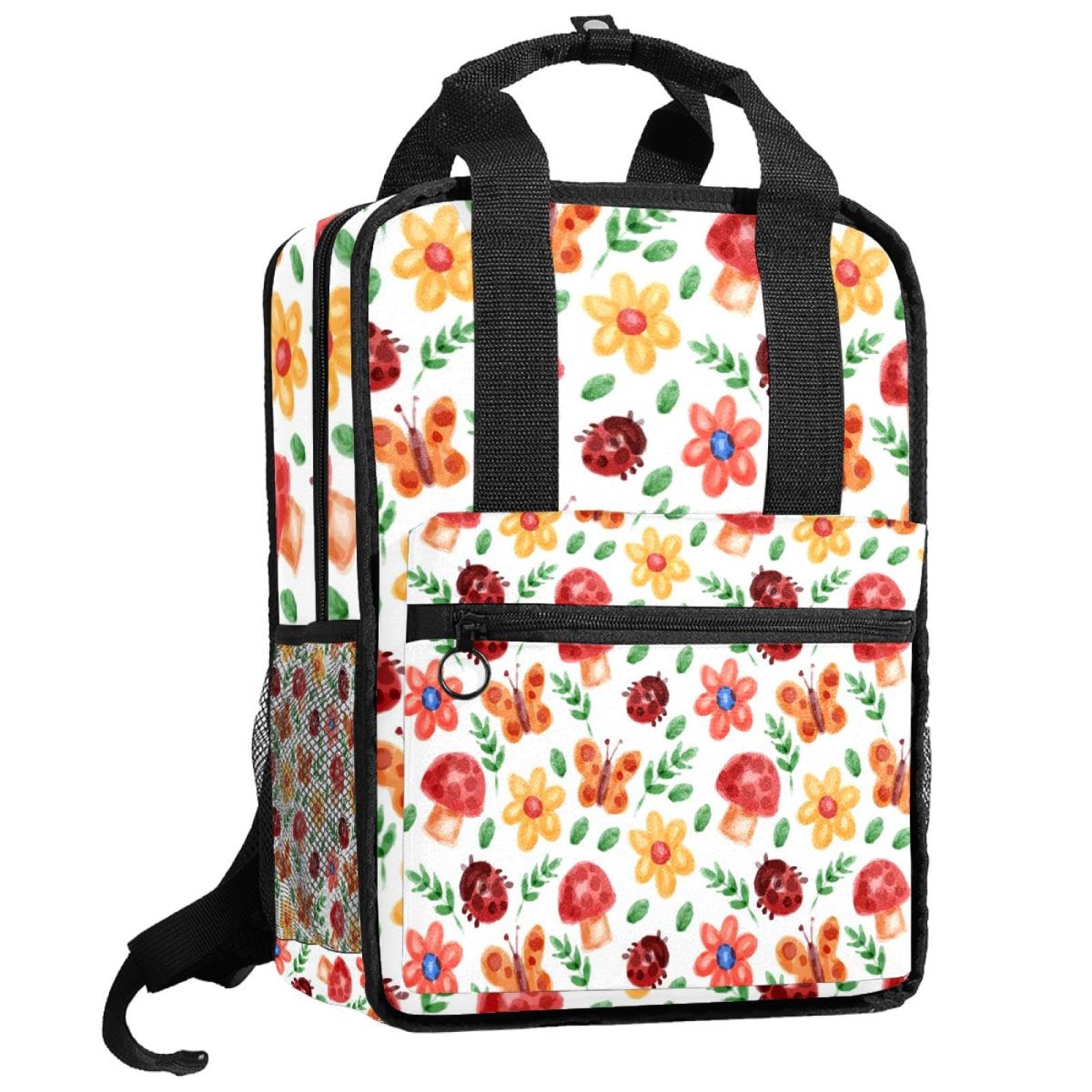 Sac à dos aquarelle multicolore pour garçons et filles 35cm - 8