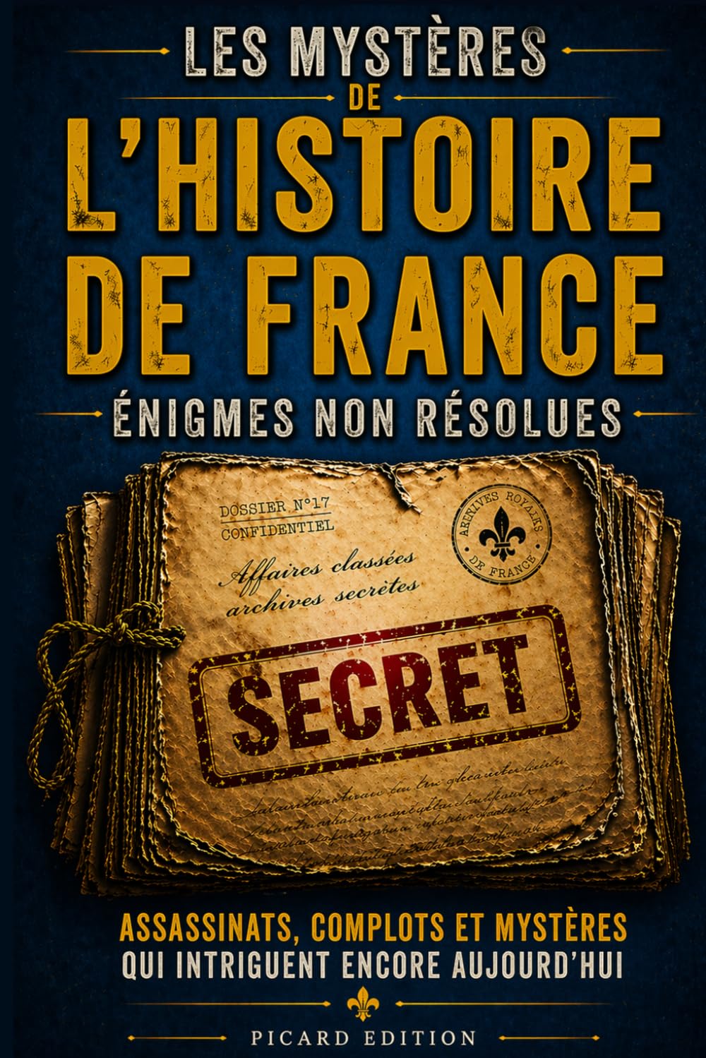 Les Mystères de l'Histoire de France : Les Énigmes Non Résolues: Morts suspectes, secrets d'État et complots politiques : 20 affaires historiques vraies que la France officielle préfère oublier