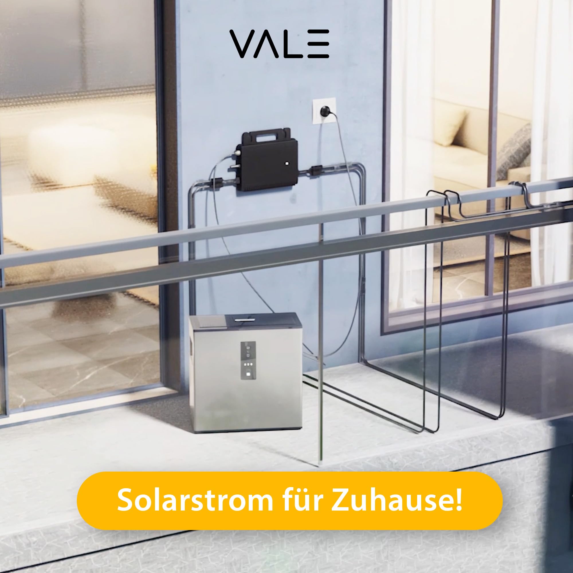 Hoymiles MS-A2 Solarbatterie 2.240Wh - 1600W 4T HMS Wechselrichter - Solarspeicher-Set für Balkonkraftwerke - LiFePo4-5m AC-Kabel - Langlebig & Sicher