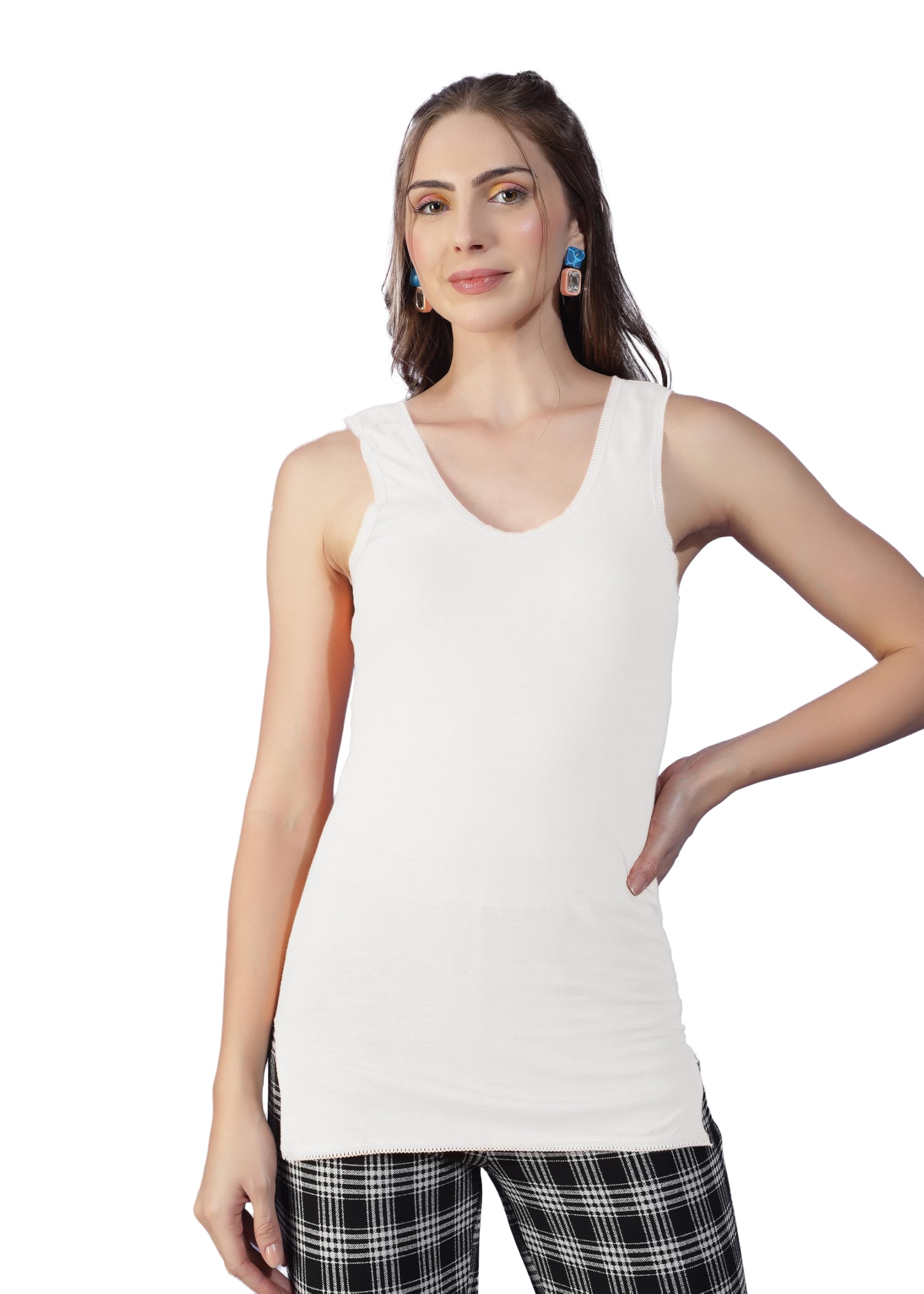 Women's Solid Slim Fit Cami Shirt