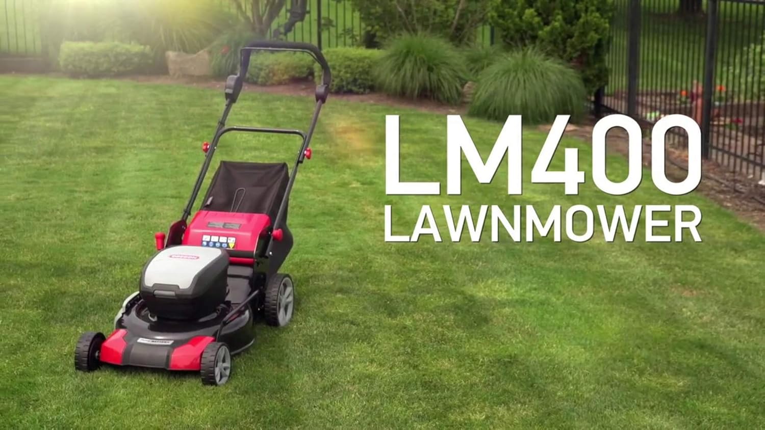 review Oregon LM400 Cordless Lawnmower Kit with 6.0 Ah Battery and Rapid Charger