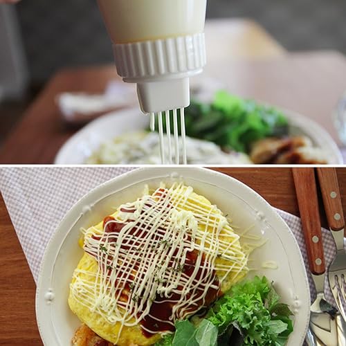 Botella de plástico para salsa, 5 agujeros, a prueba de fugas, tapa de cubierta, dispensador