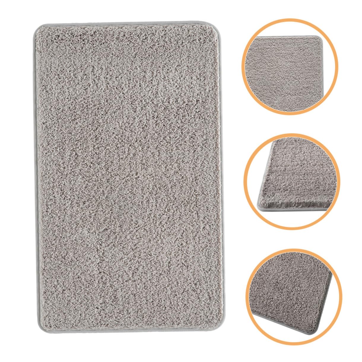 Artibetter Tappetino da Bagno in Microfibra Tappeto Assorbente Antiscivolo Tappetino per Casa Tappeto da Bagno Riutilizzabile