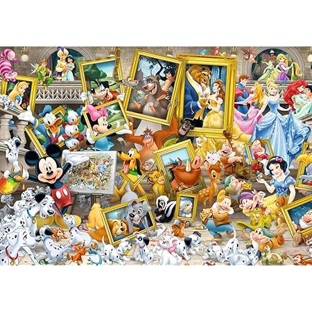 Amazon Co Jp 大人のためのジグソーパズル5000ピースミッキーアーティストディズニーパズル 大人のための挑戦的なゲームギフトおもちゃ子供ティーン家族パズル 27 5インチx 19 6インチ Size 5000 Pieces おもちゃ