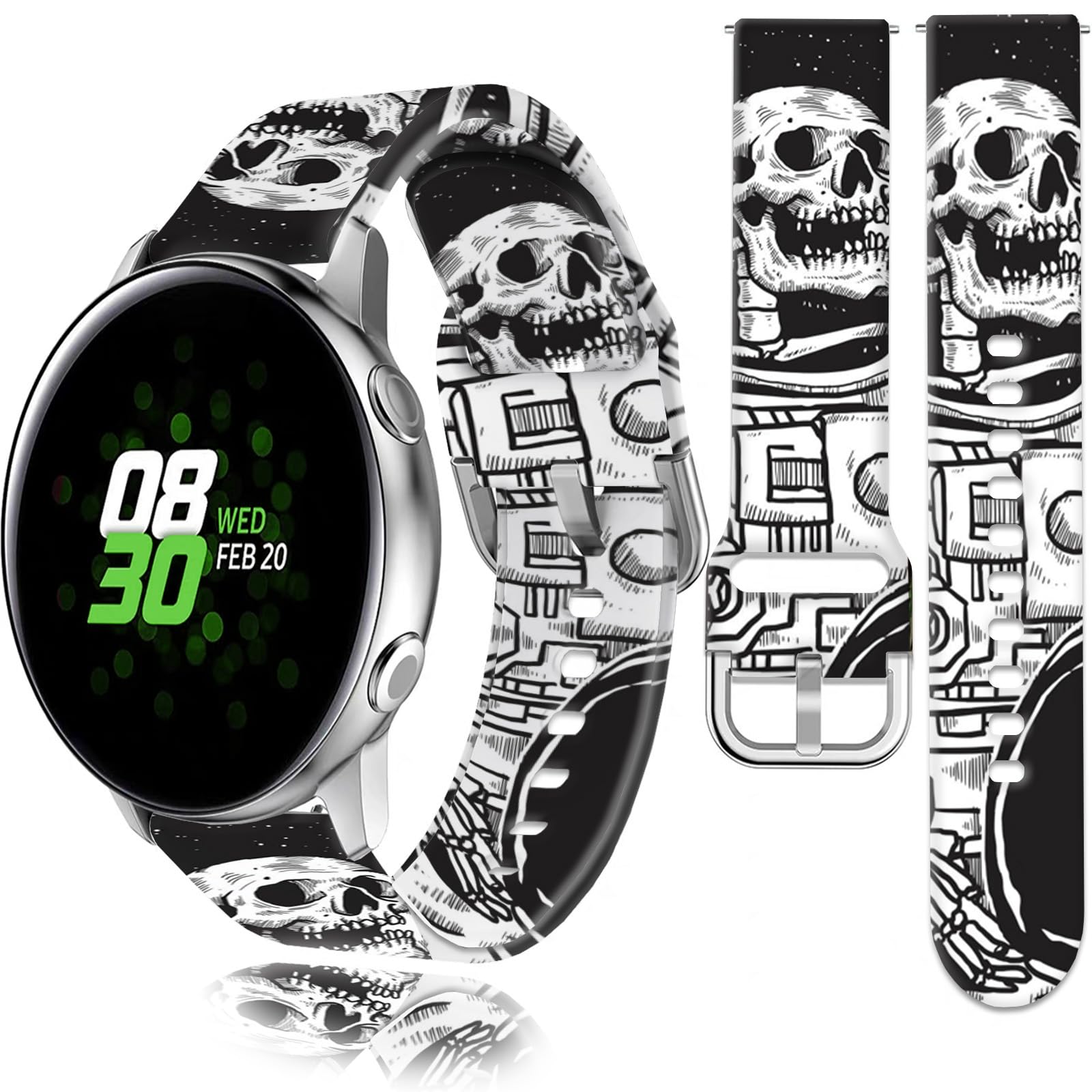 20mm Watch Band Compatible with Samsung Galaxy Watch 7 FE 6 5 4 40mm 44mm,Watch 6 4 Classic Band, Galaxy Watch 5 Pro 45mm, Galaxy Watch 3 41mm, Active