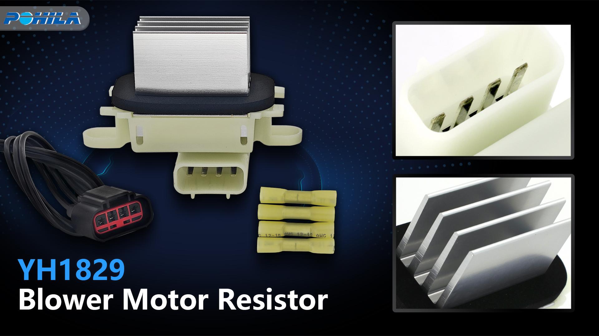 Image of HVAC Control Module Blower Motor Resistor Compatible with 2009-2017 Ford Expedition F150 Lobo Lincoln Navigator Mark LT Replaces BL3Z-19E624-A