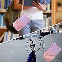 Vista 5 de Fintie Funda de transporte para calculadora gráfica Texas Instruments TI-Nspire CX II CAS/Tl-Nspire-CX-ll, TI-84 Plus/CE calculadoras gráficas a Rosa