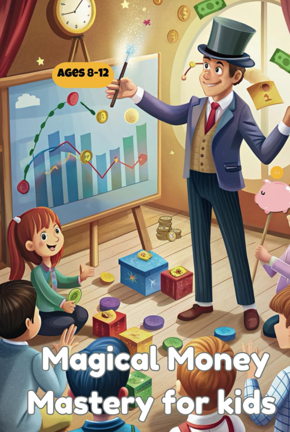 Magical Money Mastery for kids: A Kid's Guide to Financial Literacy: Learn, Earn, and Grow Your Money Smarts for kids age 8-12
