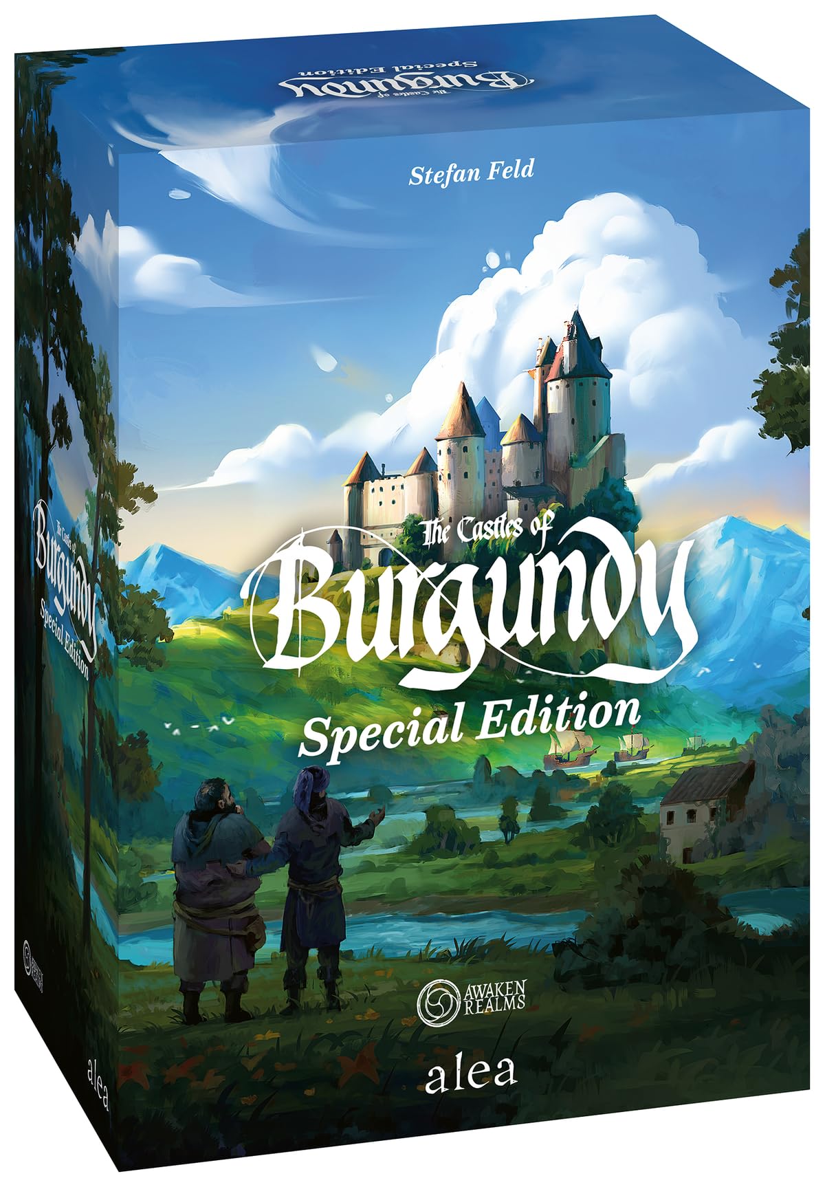 Ravensburger - Alea The Castles of Burgundy Deluxe Edition Awaken Realms, Juegos de Estrategia, 1-4 Jugadores, 14+ Años