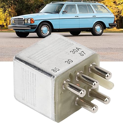 Relé automotriz de 12 V 5 pines, 001 542 02 19 Relé multipropósito, a prueba de deformación URO000039 fácil de usar, relé de arranque de bomba de