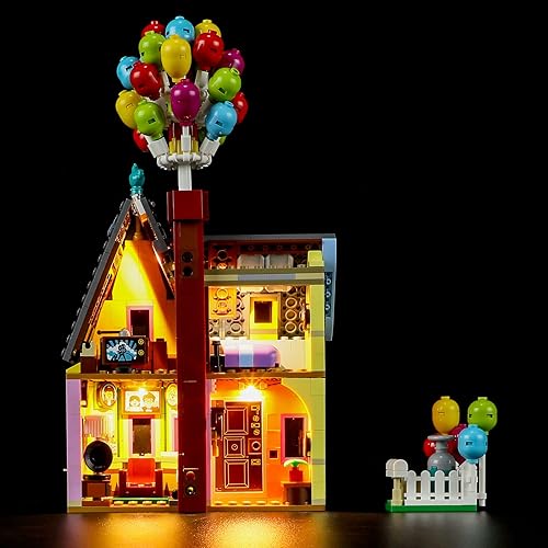 Miniatura 4 de BRIKSMAX Kit de iluminación LED para LEGO-43217 Up House - Compatible con el modelo de bloques de construcción Lego Disney - No incluye juego de Lego