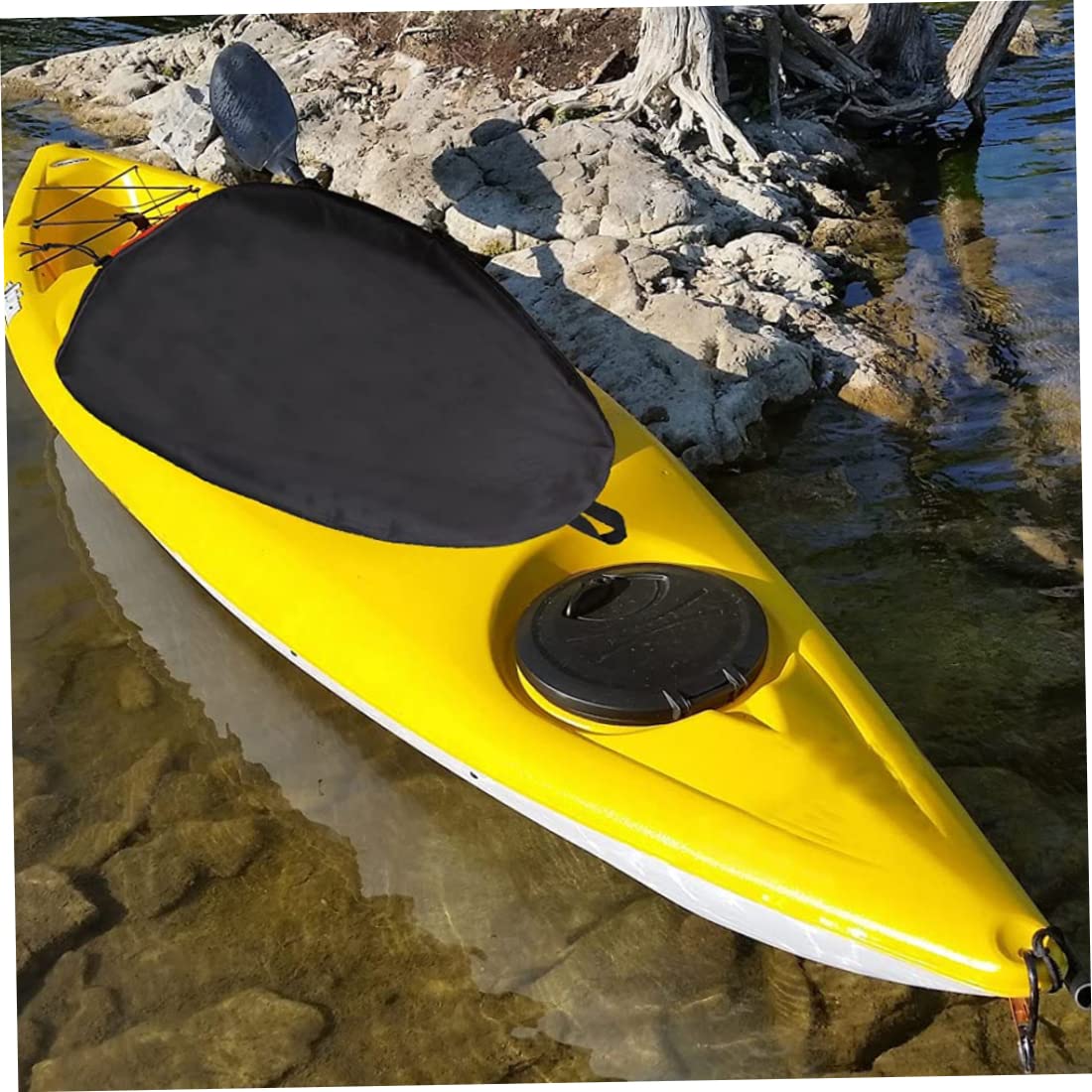 Kayak -Cockpit -Abdeckungen, wasserdichtes Dichtungs -Cockpit -Beschützer, Kajak -Lukenabdeckungen, Kanuspeicherstaub Sonnenschutzabdeckung für Ihr Ozean Cockpit (M)
