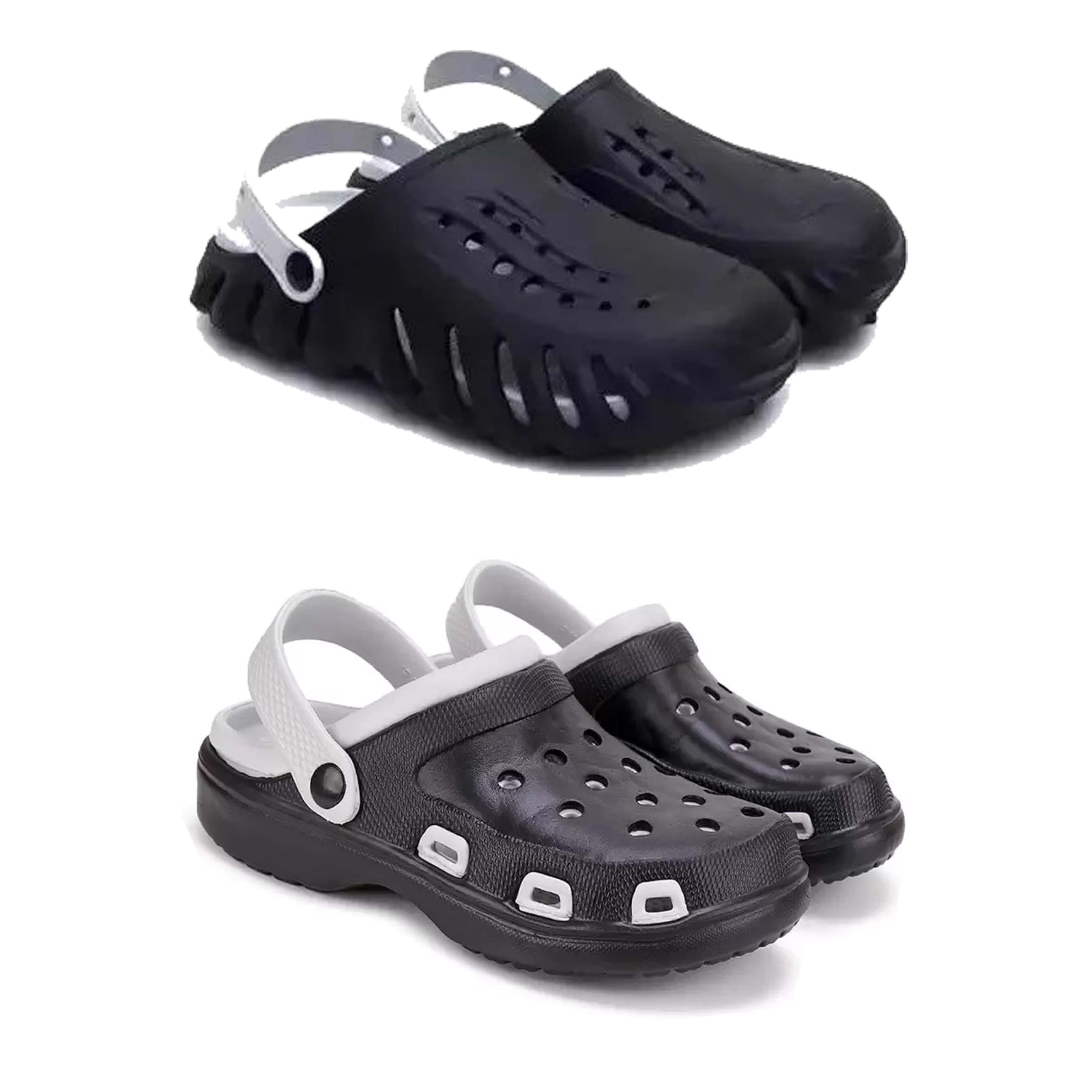 Men's Sandals Clogs| Lightweight Wear| Stylish & Easy to Wear For Men's PCV-SAN-(2-COMBO)-3149-3018