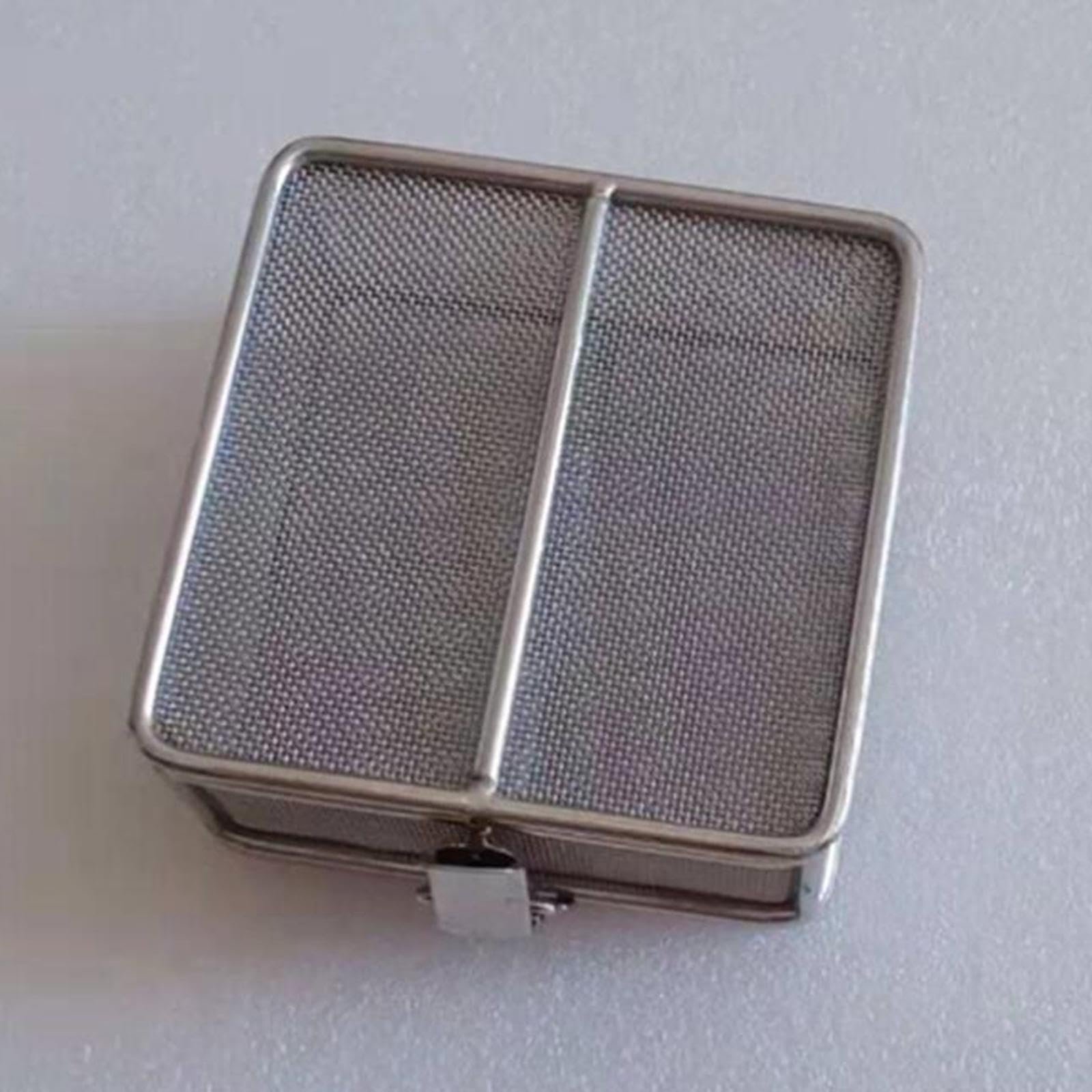 Ultraschall Reinigungskorb, Tragbares Multifunktionales Ultraschallgerät Aus Edelstahl Zur Dampfreinigung von Schmuck Und Kleinen Gegenständen