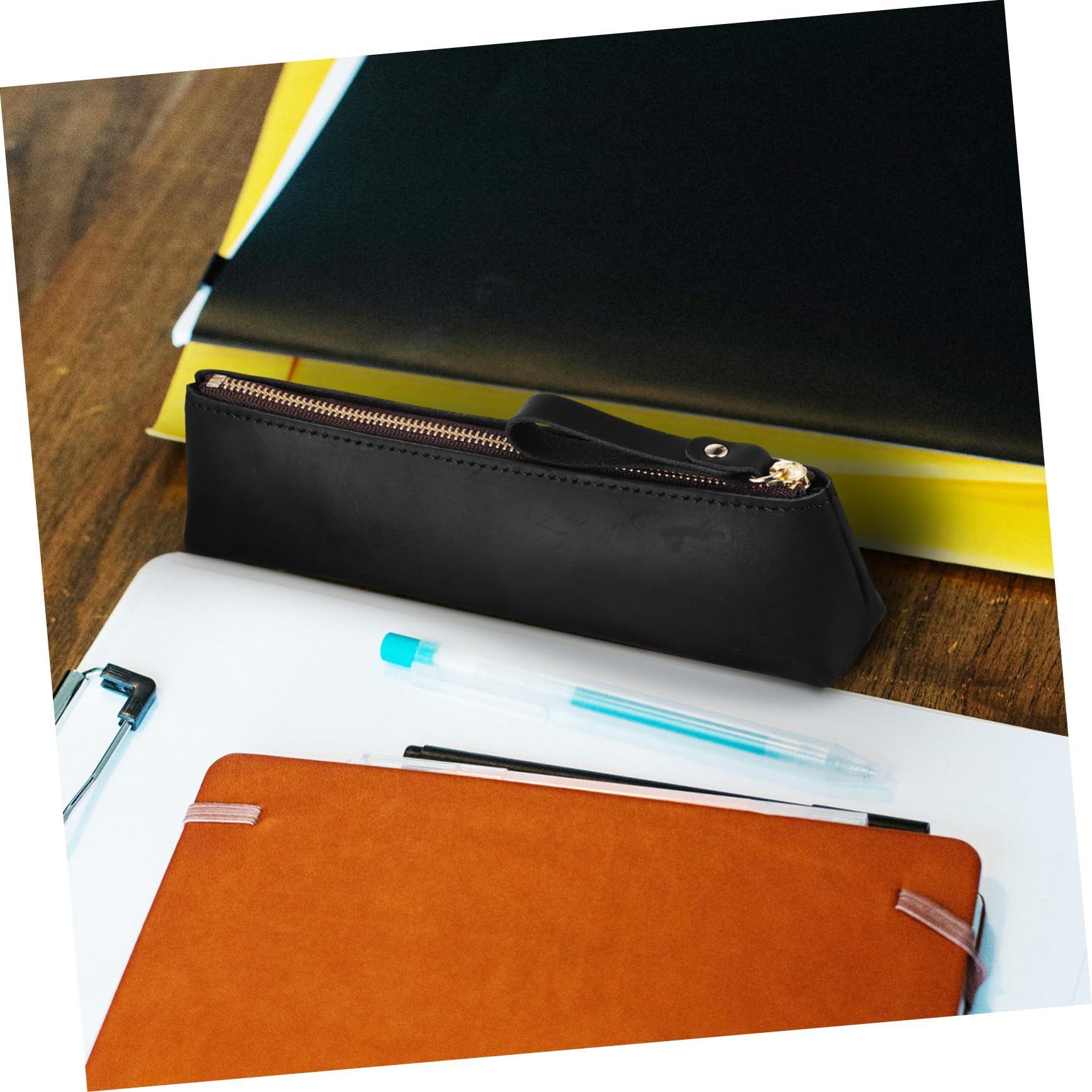 DOITOOL 2 Pezzi Astuccio per Penne Design e Vintage Organizer per Cancelleria Custodia per Scuola Stile Sottile e Resistente