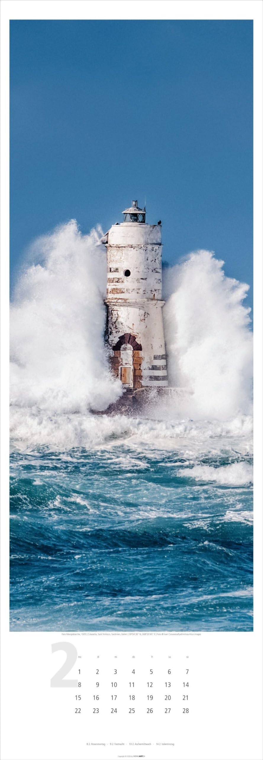 Leuchttürme Kalender 2027: Langer Bild-Kalender mit 12 spektakulären Fotos von unterschiedlichen Leuchttürmen. Wandkalender XXL 2027. Vertikaler ... Leuchtturm-Bauten zeigt. Format: 34 x 98 cm.