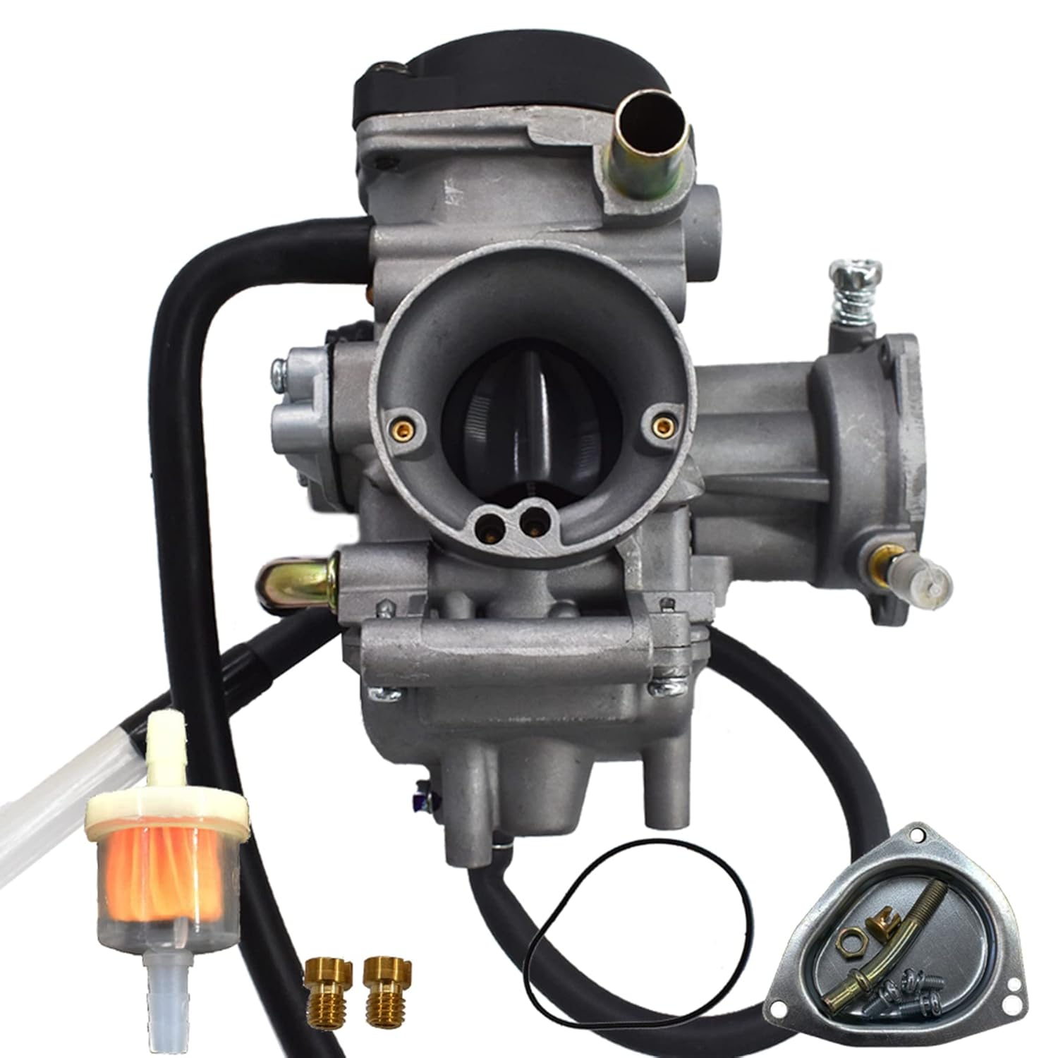 GXYWADY Carburetor Carb Replacement for Yamaha Rhino 450 YXR450 YXR450FA YXR450FAH YXR450FASE YXR450FH YXR450FSE 4x4 2006-2009
